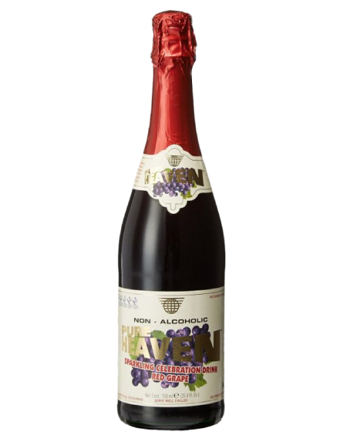 Pure heaven sparkling wine sweet red